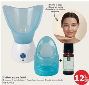 Coffret Sauna Facial