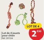 Lot De 4 Jouets Pour Chien