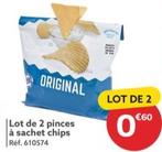 Lot De 2 Pinces À Sachet Chips
