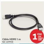 câble hdmi 1 m