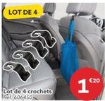 Lot De 4 Crochets