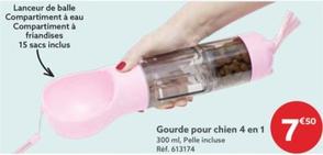 Gourde Pour Chien 4 En 1