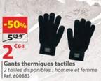 Gants Thermiques Tactiles