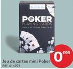 Poker - Jeu De Cartes Mini