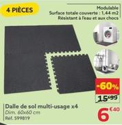 Dalle De Sol Multi-usage X4