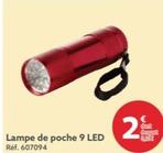 Lampe De Poche 9 Led