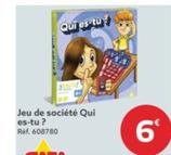 Jeu De Société Qui Es-tu?