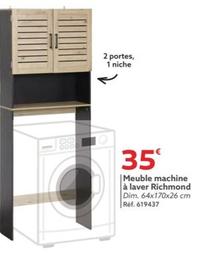 richmond - meuble machine à laver