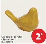 Oiseau Décoratif Céramique