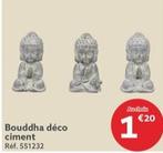 Bouddha Déco Ciment