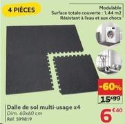 Dalle De Sol Multi-usage X4