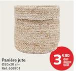 Panière Jute