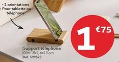 Support Téléphone