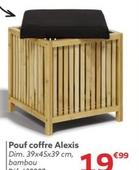 Pouf Coffre Alexis