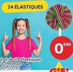 Lot De 24 Élastiques À Cheveux