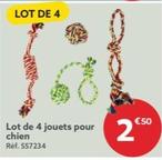 Lot De 4 Jouets Pour Chien