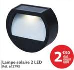 lampe solaire 2 led