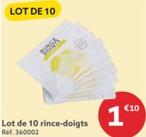 Lot De 10 Rince-doigts