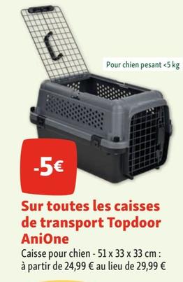 Anione - Caisse de Transport Topdoor