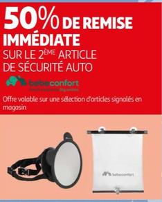 Profitez de 50% de réduction immédiate sur votre 2ème article de sécurité auto