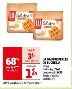 Lu - La Gaufre Perles De Sucre