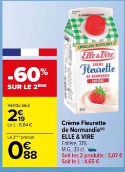 Elle & Vire - Crème Fleurette De Normandie