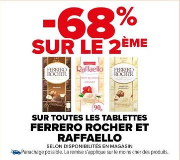 R Toutes Les Tablettes Ferrero Rocher Et Raffaello