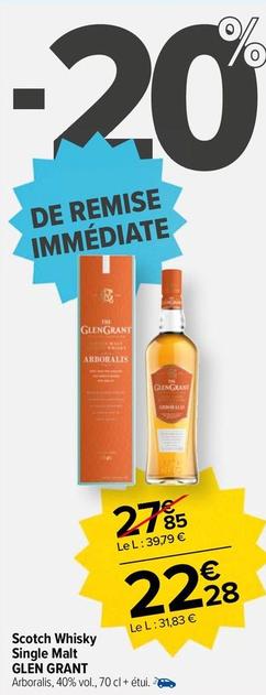 Glen Grant - Scotch Whisky Single Malt