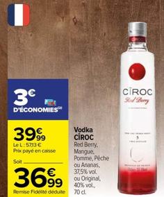 ciroc - vodka