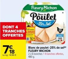 fleury michon - blanc de poulet