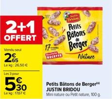 Justin Bridou - Petits Bâtons De Berger