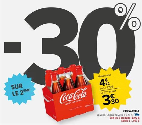 Coca Cola - En Verre, Original Ou Zéro
