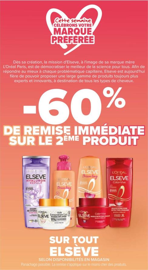 l'oréal - sur tout elseve