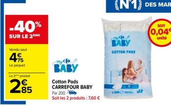 Carrefour - Cotton Pads Baby