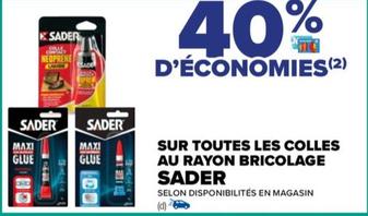 sader - sur toutes les colles au rayon bricolage