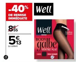 well - collant "body galbe"