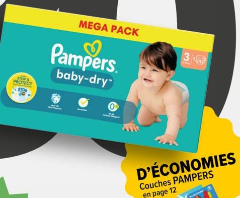 pampers - couches