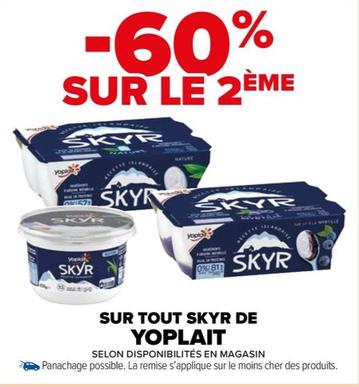 Yoplait - Sur Tout Skyr De