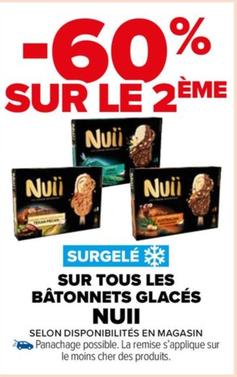 Nuii - Sur Tous Les Batonnets Glaces