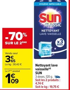 Sun - Nettoyant Lave Vaisselle