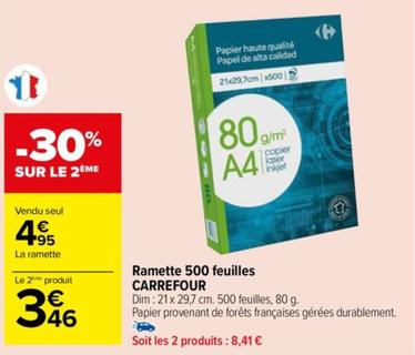 Carrefour - Ramette 500 Feuilles