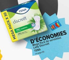 Tena - Mega Pack De Serviettes Lady Discreet