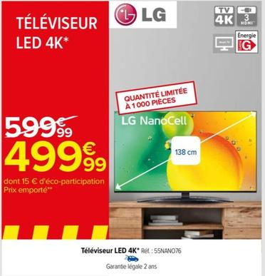 LG - Téléviseur Led 4k