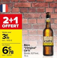 Ch'ti - Bière "l'original"