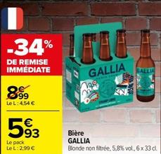 gallia - bière