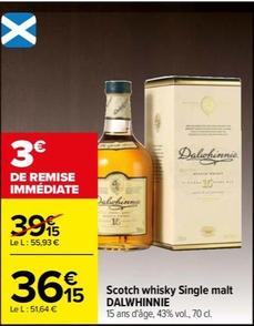 Dalwhinnie - Scotch Whisky Single Malt