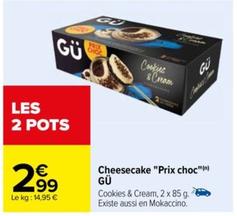 gü - cheesecake "prix choc"