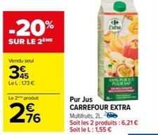 Carrefour - Pur Jus Extra