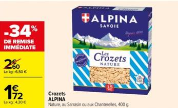 alpina - crozets