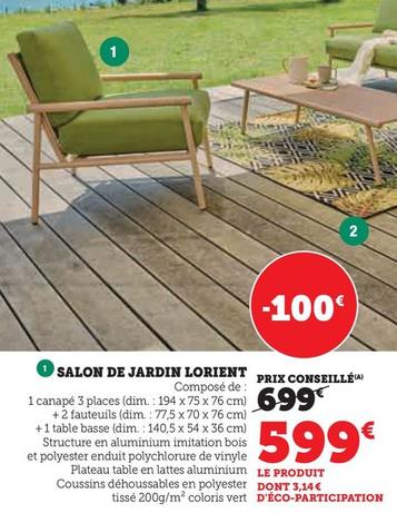 Salon De Jardin Lorient